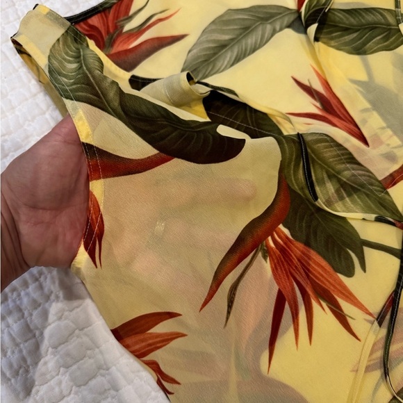 Tommy Bahama Vintage Bird of Paradise Resortcore Maxi Long Dress Resort Petite S - Picture 4 of 7